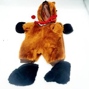 Tender Hearts Treasures Reindeer Costume For Bear 1990